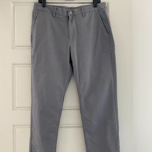 Bonobos Grey Chino Pants Size 32x30